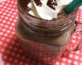 カフェモカバナナ豆乳スムージー作り方1写真