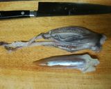 イカゲソのおつまみ作り方1写真