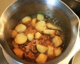 里いものごまみそ煮作り方4写真