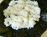 残ったれんこんのきんぴらdeおにぎらず作り方2写真