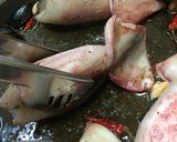 パエリア詰めイカのアヒージョ作り方8写真