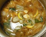 牡蠣鍋★味噌仕立て作り方2写真