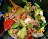 やみつき‼素麺の残りでパリパリサラダ作り方5写真