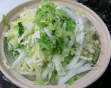 簡単♪きざみ白菜の鍋作り方4写真