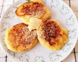豆腐でふわふわ♪柿のパンケーキ☆作り方8写真