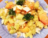 豆腐でふわふわ♪柿のパンケーキ☆作り方9写真