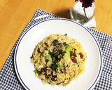 すき焼きの残りでしっとりレタス炒飯！簡単作り方4写真