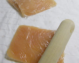 レンジで！ささみ海苔巻き わさびマヨ風味作り方1写真