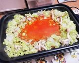 覚書用☆基本のもんじゃ作り方3写真