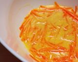 チーズ入り鮮やか人参ピカタ☆彡作り方5写真
