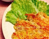 チーズ入り鮮やか人参ピカタ☆彡作り方8写真