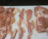 鶏もも肉で肉うどん作り方2写真