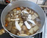 鶏の芋汁作り方4写真
