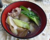鶏の芋汁作り方6写真