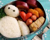 簡単キャラ弁☆ディズニー ベイマックス作り方3写真