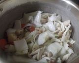 白菜と鶏肉の牛乳煮込み作り方8写真