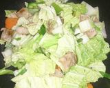 お弁当に　白菜と豚バラの八宝菜風作り方3写真