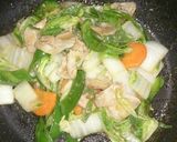 お弁当に　白菜と豚バラの八宝菜風作り方4写真