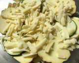 さつまいもとズッキーニのミルク煮作り方4写真