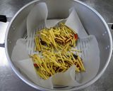 鮭のピーナッツマヨ蒸し作り方5写真