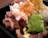 砂肝とアボカドの山葵醤油和え作り方4写真