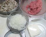 ごぼうの和風ハンバーグ☆作り方1写真