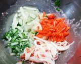 彩りカニ玉あんかけ丼作り方2写真