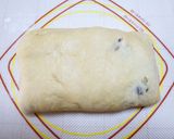 卵と牛乳♪ちぎりパンの黒糖胡桃あん食パン作り方10写真