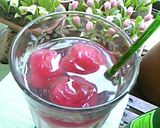 ☆ハイビスカスTEAでアイスキューブ☆作り方3写真