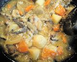 リメイク★鶏汁【みそ味変わり親子丼】♪作り方4写真
