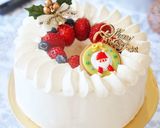 クリスマスバニラシフォンケーキ作り方19写真