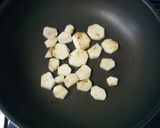 長いもとモヤシのにんにくバター醤油炒め作り方2写真