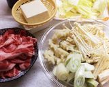 ちょっとだけ♡すき焼き肉豆腐作り方1写真