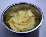 レンジで時短！フライパンで大学芋作り方1写真
