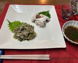 四毒抜き 鱧の湯引き 梅肉添え作り方7写真
