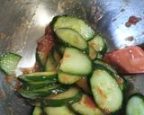 きゅうりの梅おかか和え作り方6写真