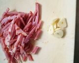 ベーコントマトのクリームパスタ作り方1写真