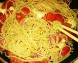 ベーコントマトのクリームパスタ作り方7写真