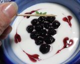 ヨーグルトアート☆ぶどう作り方4写真