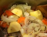 筍と豚挽肉のクリームシチュー作り方3写真