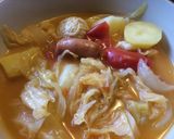 トマト鶏ウインナー鍋作り方4写真