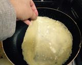 大きくて薄いクレープ生地の破れない焼き方作り方8写真