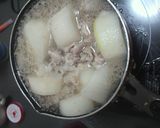 大根そぼろ　煮卵カレーシチュー用肉で・・作り方2写真