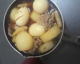大根そぼろ　煮卵カレーシチュー用肉で・・作り方4写真