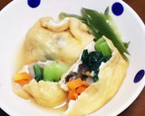 小松菜、しめじ、人参の巾着煮♡煮浸し風♡作り方6写真