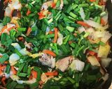 キムチ丼〜白菜作り方7写真