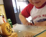 息子喜ぶ！トーマスケーキ！！作り方9写真