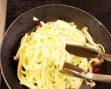 手打ちパスタで作るペペロンチーノ風作り方12写真