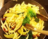 手打ちパスタで作るペペロンチーノ風作り方13写真