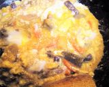 リメイク★鶏汁【みそ味変わり親子丼】♪作り方6写真